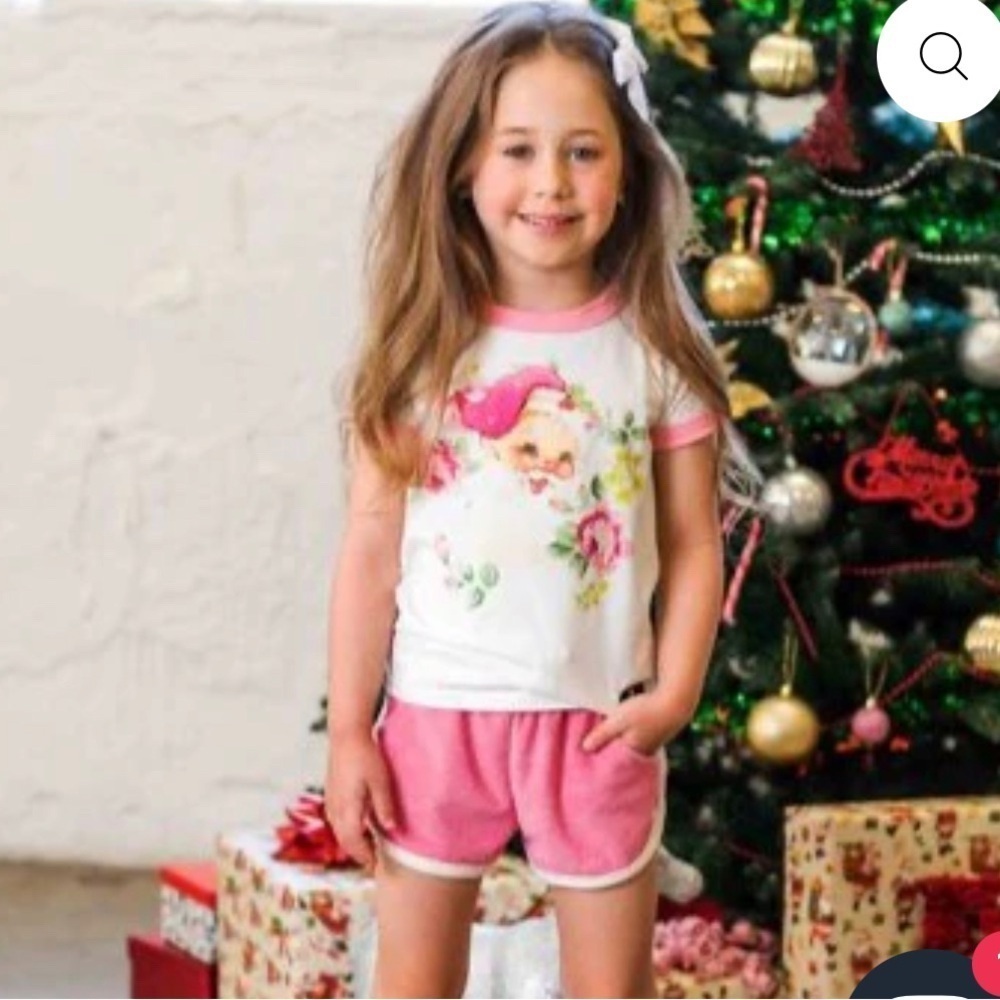 Rock Your Baby White and Pink Kids Shirt